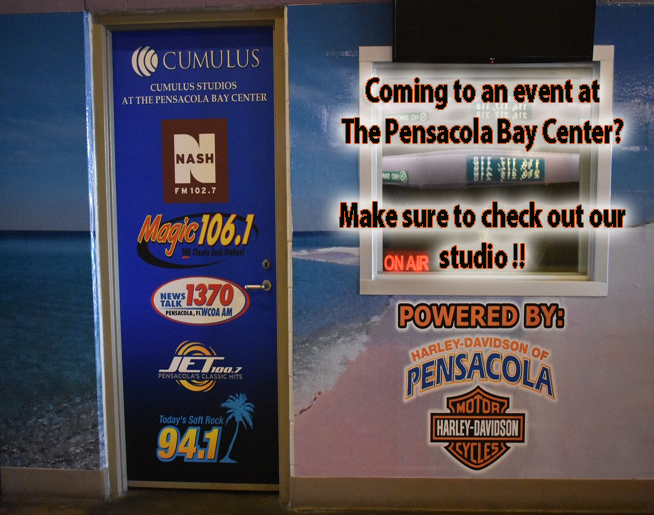 Our Pensacola Bay Center Studios
